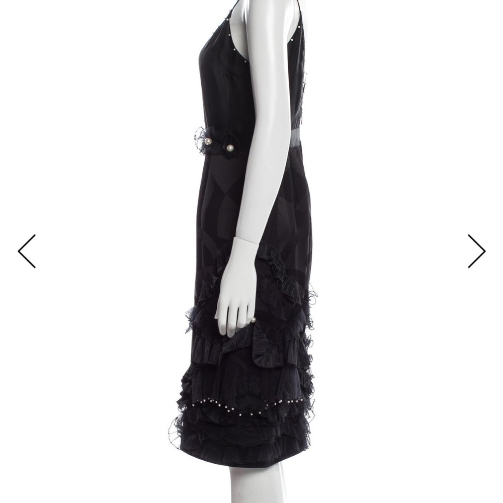 Marc jacobs Black Ruffle Dress - Picture 3 of 3